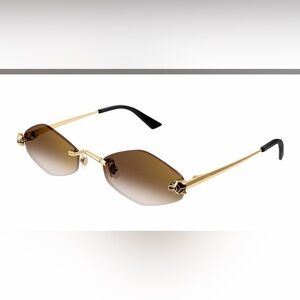 Cartier Women's Rose-Tinted Sunglasses